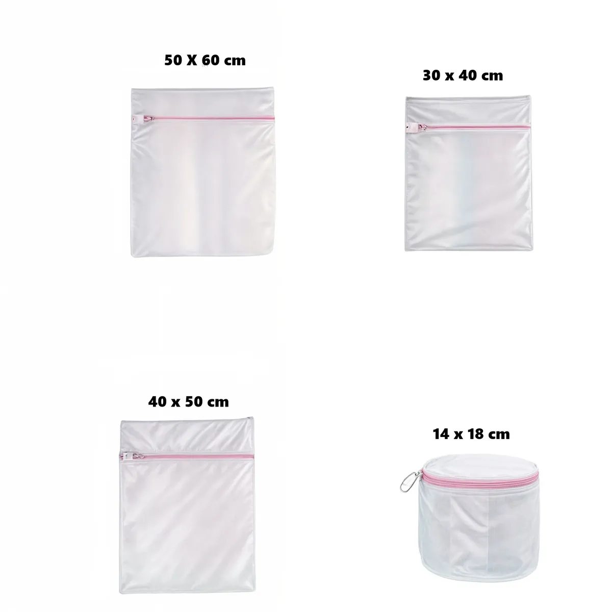 GENERICO - 6 bolsas para lavar ropa delicada bolsas lavado