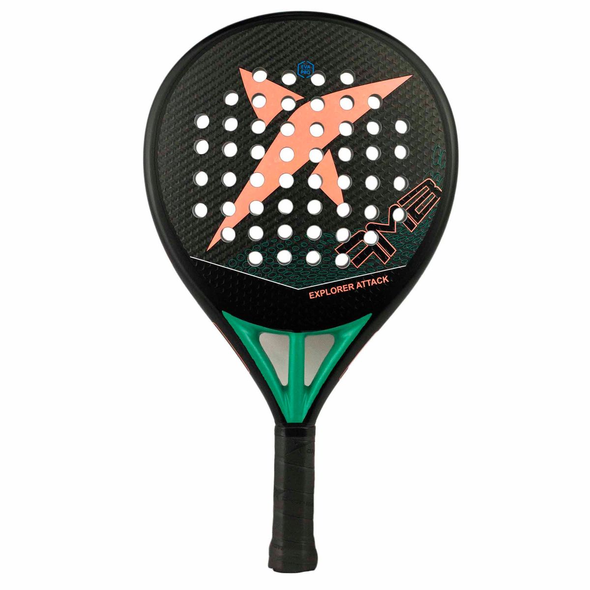 DROP SHOT - Pala Pádel Explorer Attack Carbon 3000 Con Funda