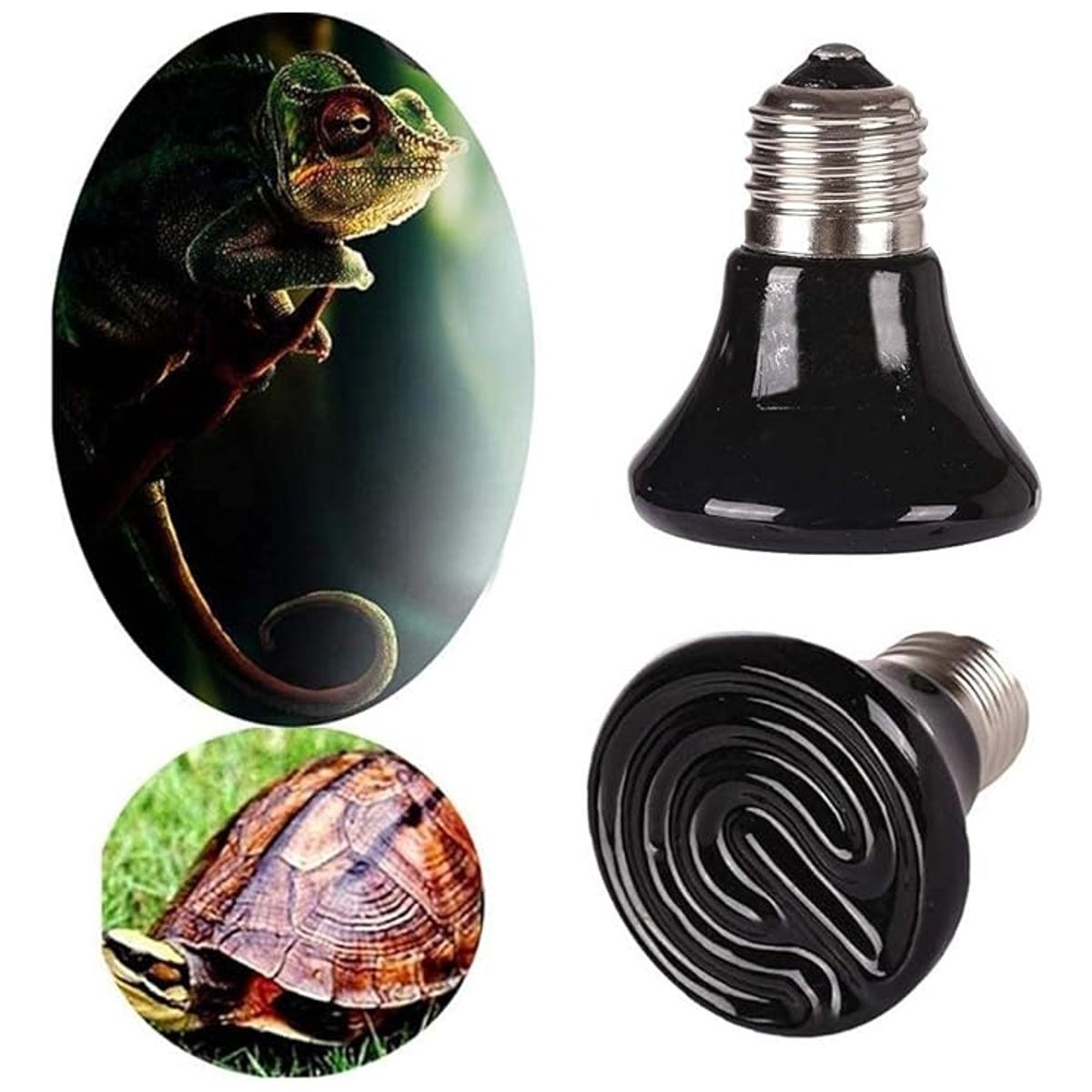 ZG STORE - Lámpara Infrarroja Calor Para Reptiles Mascotas 220v 50w