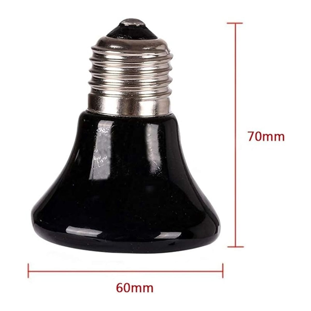 ZG STORE - Lámpara Infrarroja Calor Para Reptiles Mascotas 220v 50w