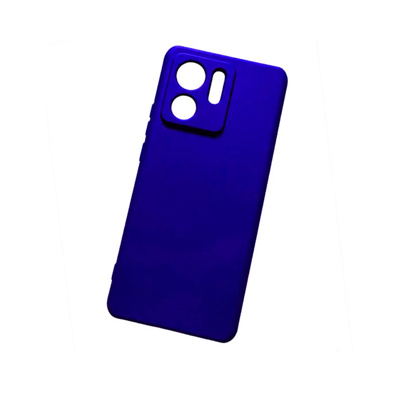 JOIGO - Carcasa Funda Para Motrola Edge 40 Goma Azul Rey.