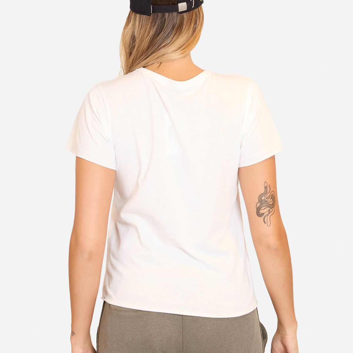 MAUI AND SONS - Polera MC Lawndale Blanco Mujer Maui And Sons