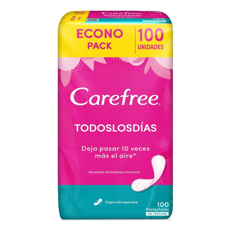 CAREFREE - Carefree Todos Los Dias X 100 Un