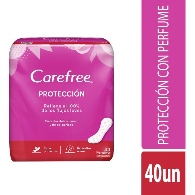 CAREFREE - Protectores Carefree Protección Con Perfume X 40 Un