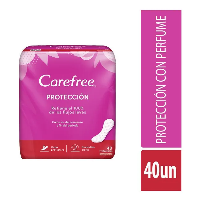 CAREFREE - Protectores Carefree Protección Con Perfume X 40 Un