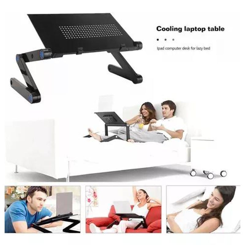GENERICO - Mesa Portátil Para Notebook Multifuncional Ventiladores