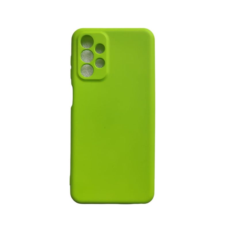 GENERICO - Carcasa Silicona Colores para Samsung Galaxy A23 - Verde lima