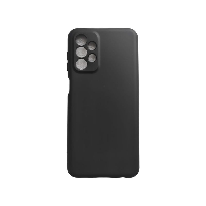 GENERICO - Carcasa Silicona Colores para Samsung Galaxy A23 - Negro