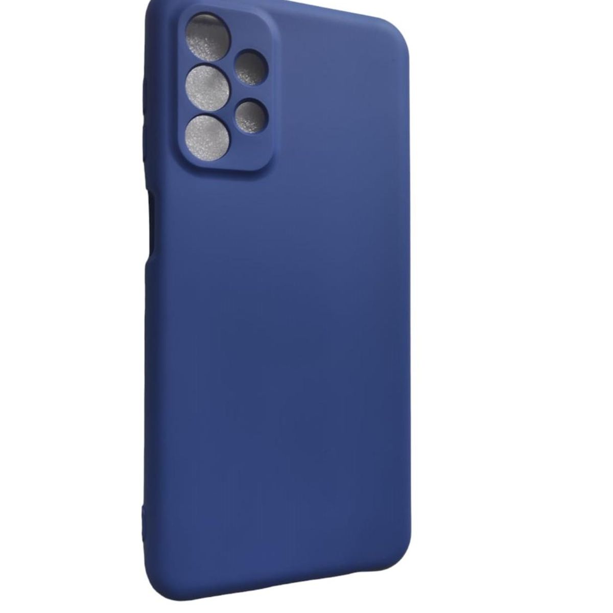GENERICO - Carcasa Silicona Colores para Samsung Galaxy A23 - Azul marino