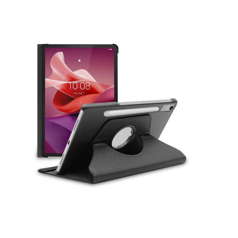 JOICO - Carcasa Funda Giratoria Para Lenovo Tab P12 12.7 Negro