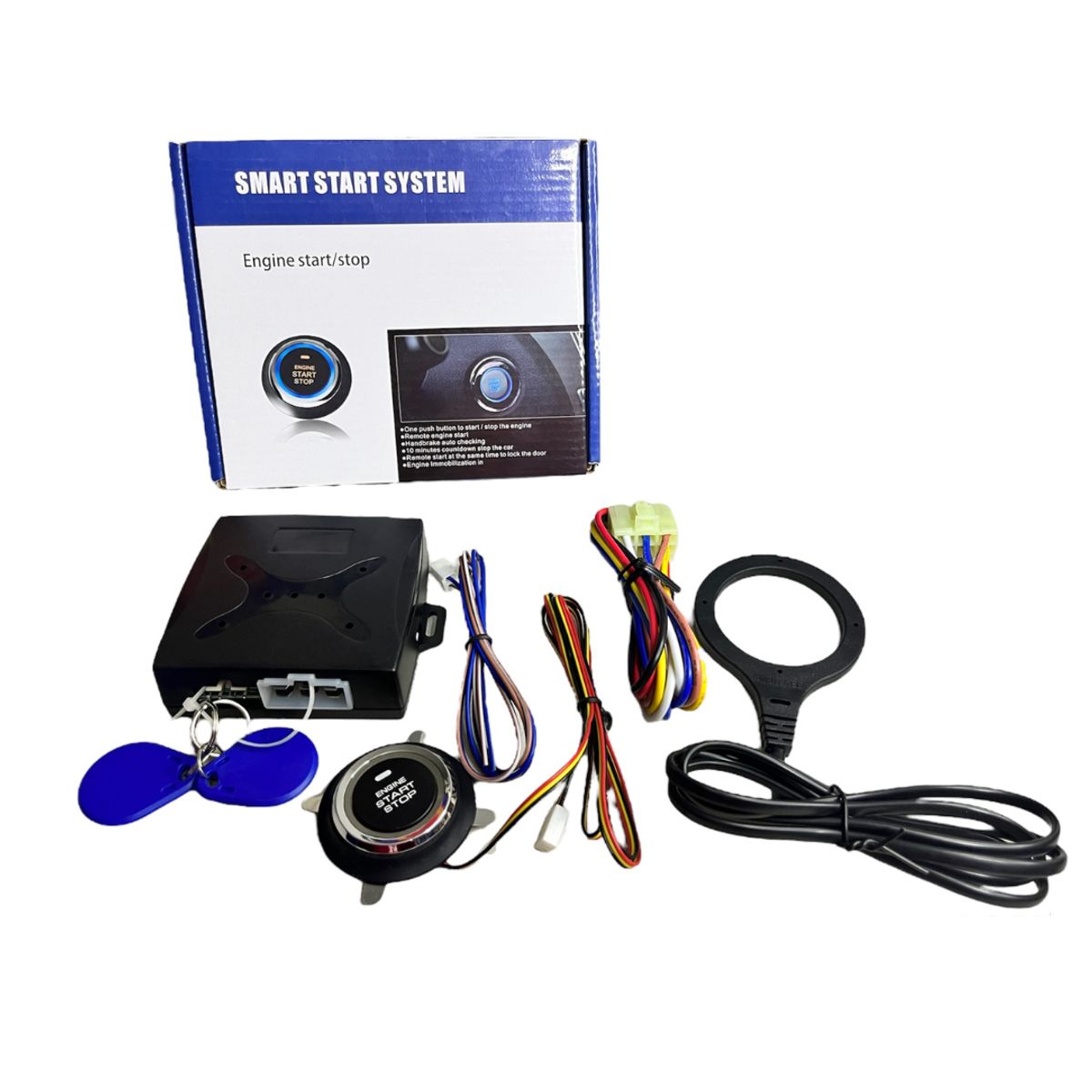 GENERICO - Boton De Encendido Arranque Antirrobo Con Chip Star Stop