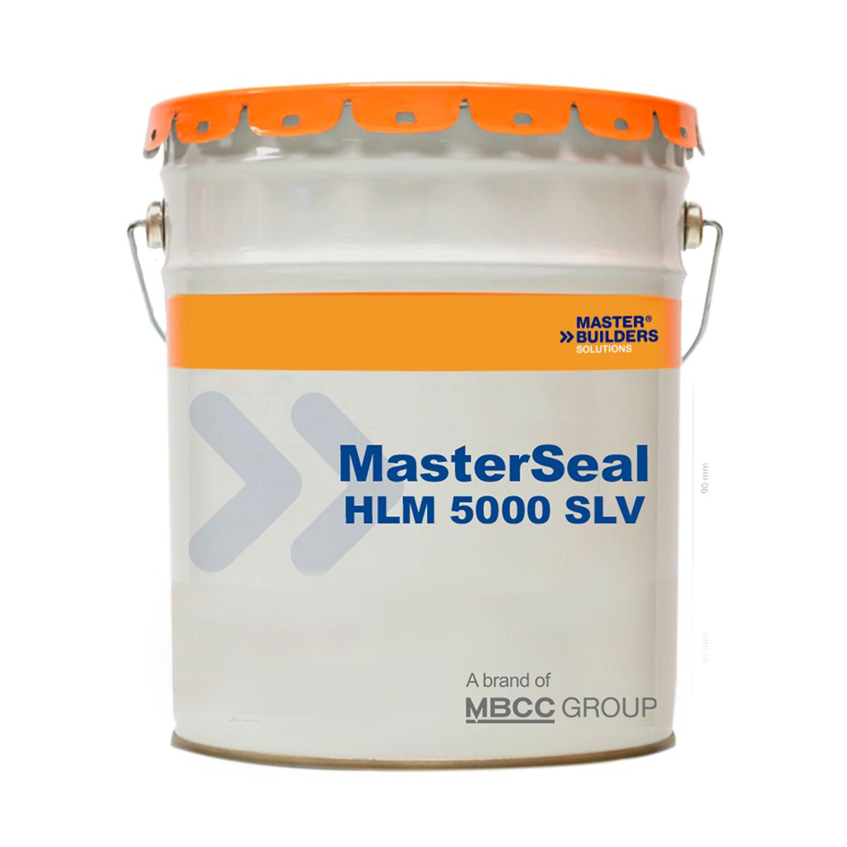 GENERICO - MASTER SEAL HLM 5000 SLV - Impermeabilizante autonivelante, 22Kg