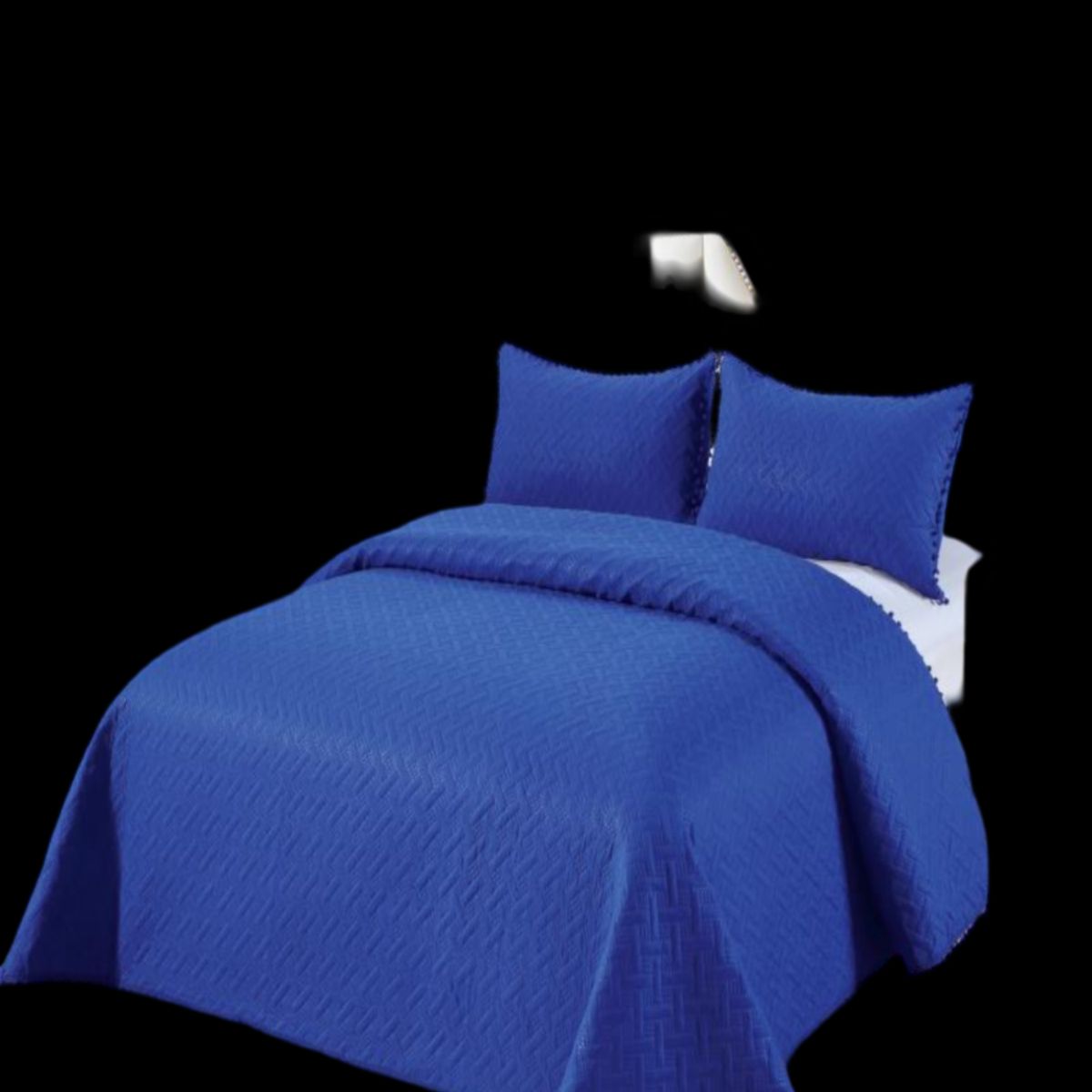 GENERICO - Cubrecama De Verano Con Pompones - Fresco  KING  Super King