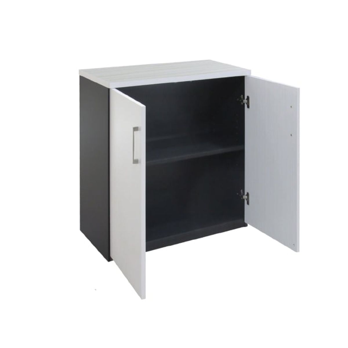 GENERICO - Gabinete 2 Puertas GB80 MAPLE con GRIS