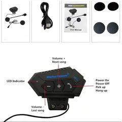 GENERICO - Audifono Para Casco Intercomunicador Moto Auriculares