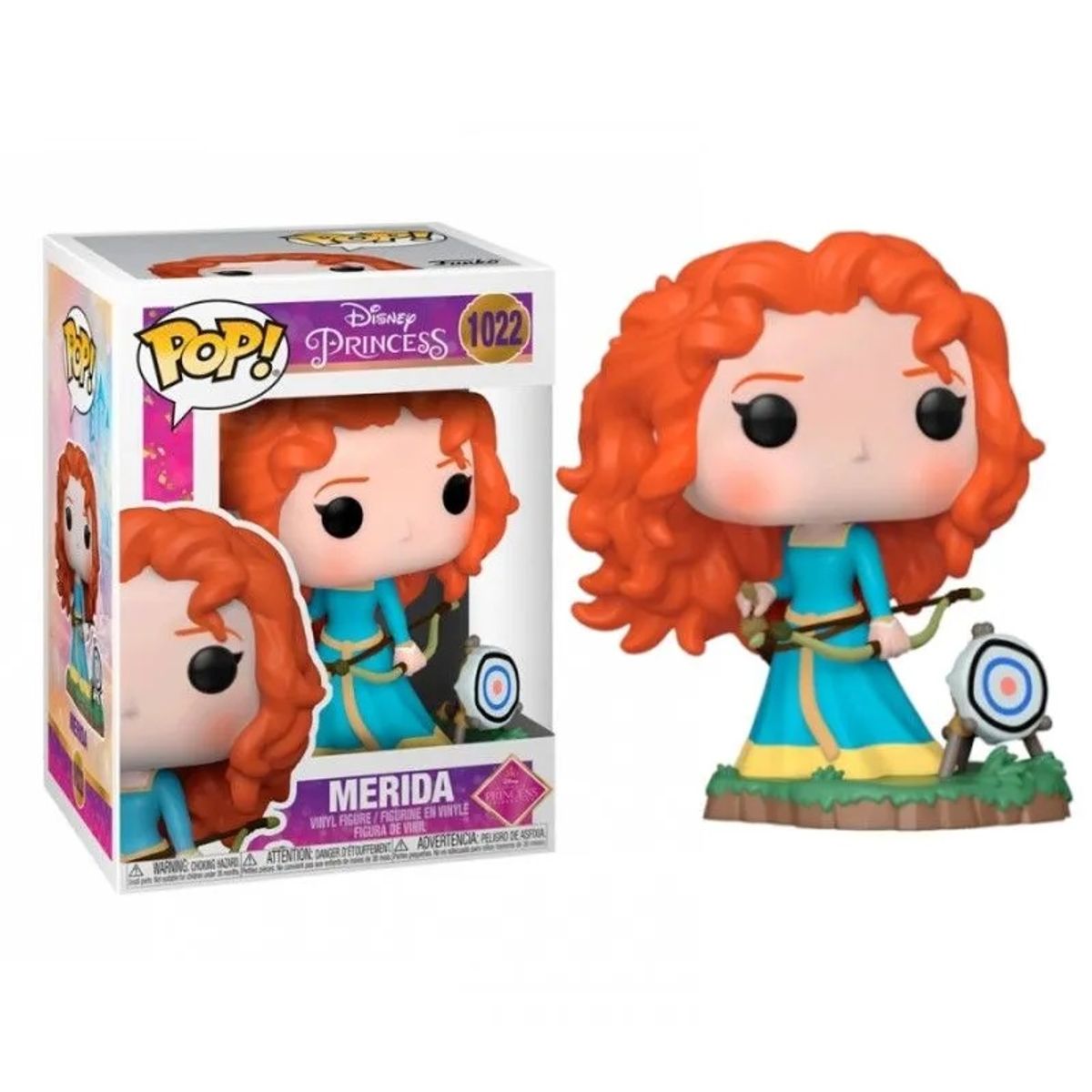 FUNKO - Funko Pop! Merida  N°1022 (Disney Princess)