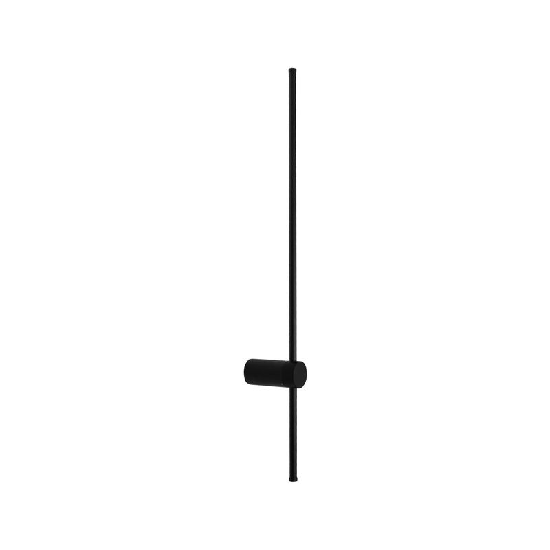 LED STUDIO - APLIQUÉ MURO LED STUDIO LINEAL VERTICAL 12W LUZ CÁLIDA NEGRO