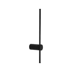 LED STUDIO - APLIQUÉ MURO LINEAL VERTICAL 7W LUZ CÁLIDA NEGRO