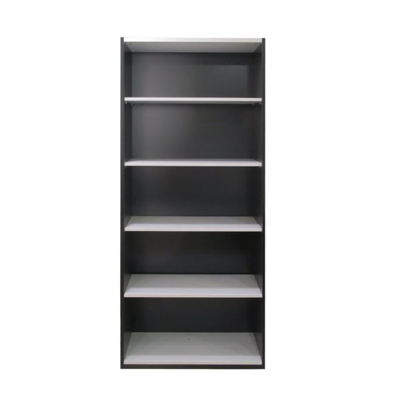 MSA MUEBLES SANTA ANA - Estante sin puertas E80 Maple con Gris