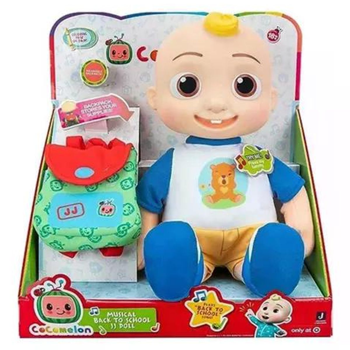 ARTIDIX - Bebe Peluche Musical Regreso A La Escuela Con Moa