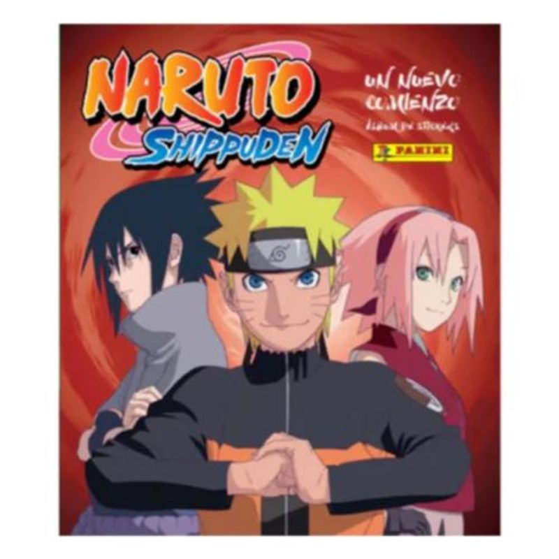 PANINI CHILE - NARUTO SHIPPUDEN - UN NUEVO COMIENZO (INCLUYE 1 ALBUM MAS 40 SOBRES)