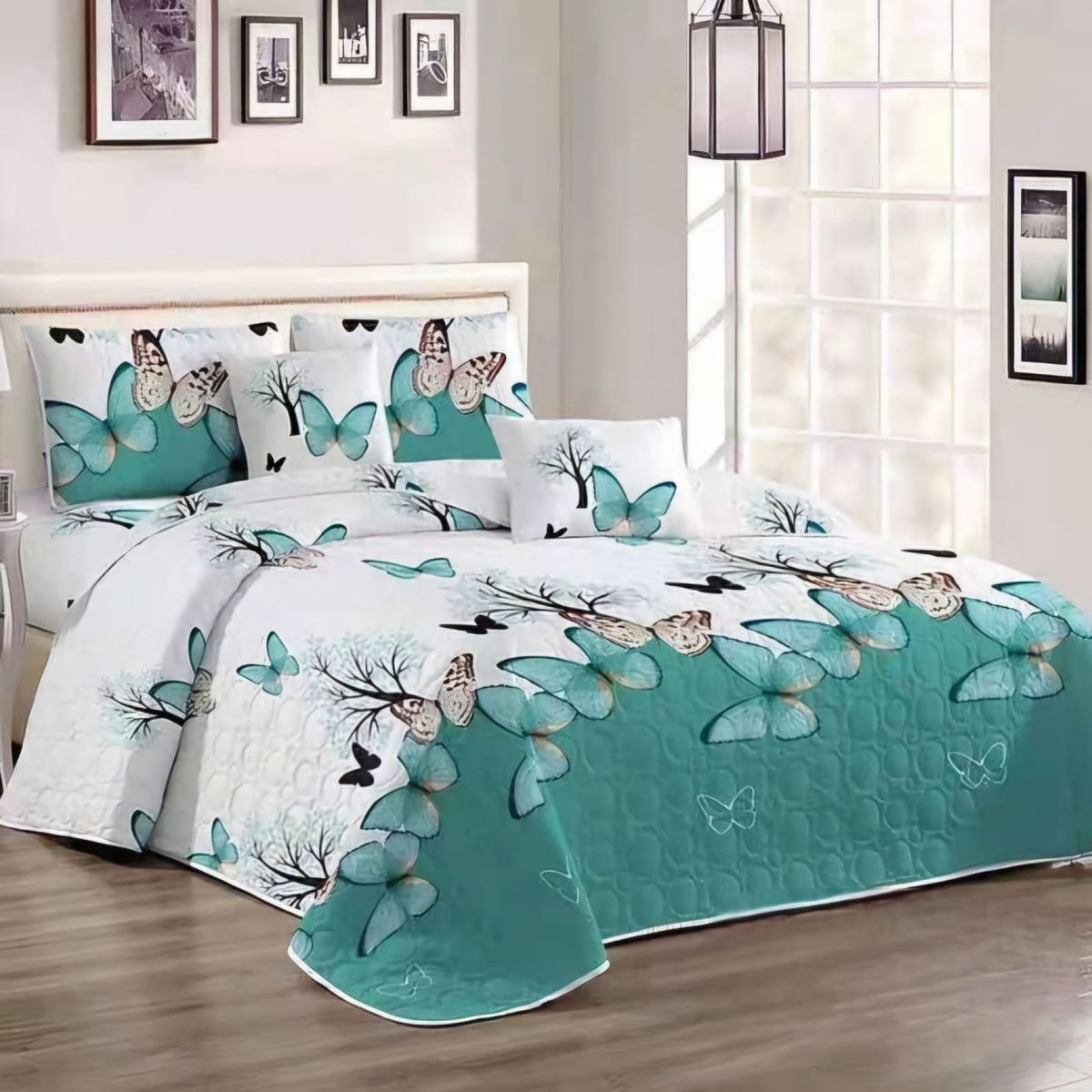 GENERICO - COBERTORES DE VERANO QUILTS REVERSIBLES