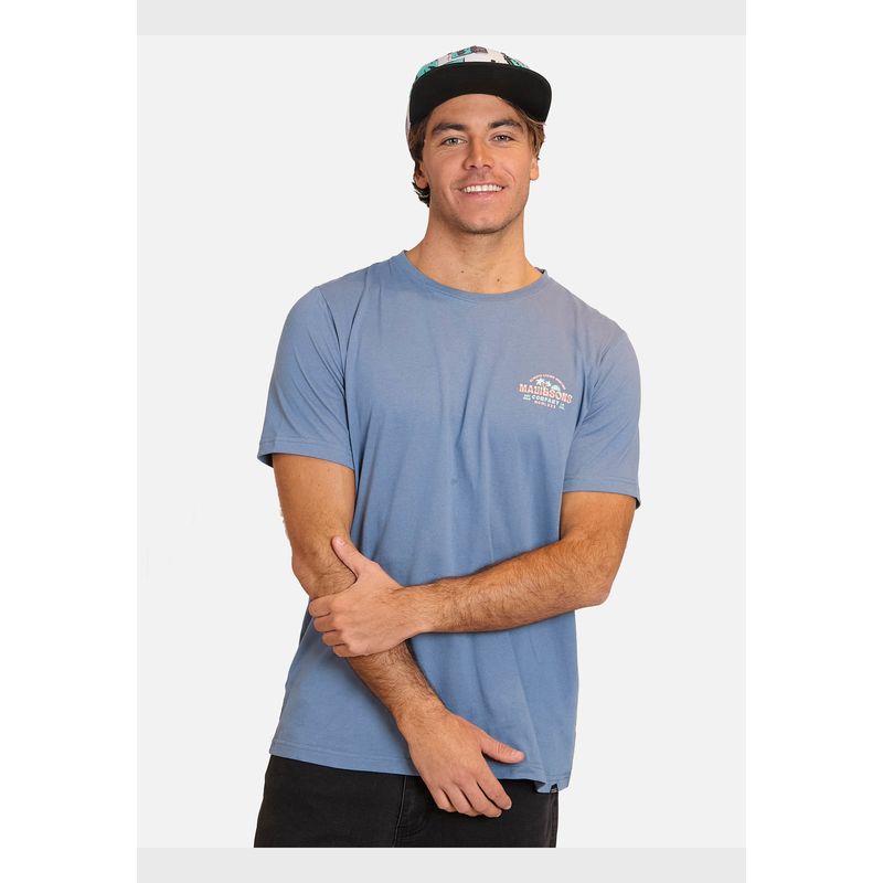 MAUI AND SONS - Polera MC Always Living Surfing Azul Hombre Maui And Sons