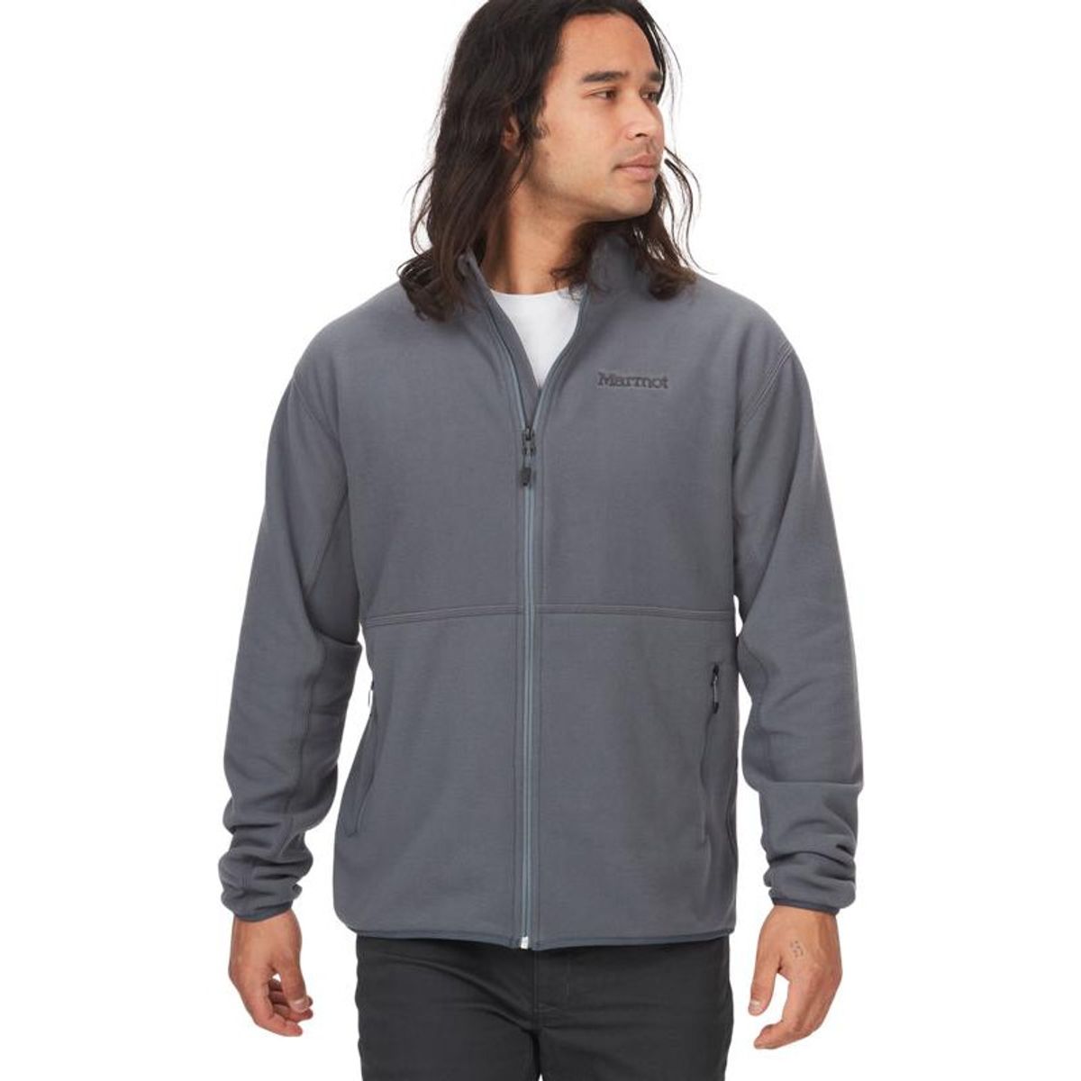 MARMOT - Polar Rocklin Full-Zip Gris MARMOT