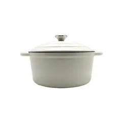 KEEP - OLLA IRON CAST 26 CM WHITE