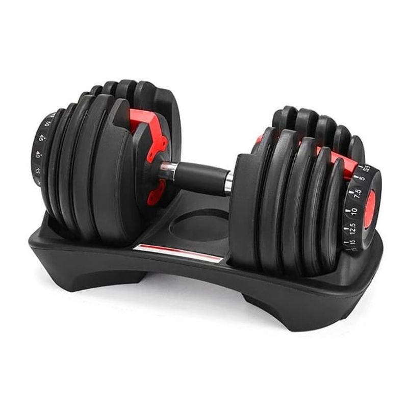 SCORE FIT - Mancuerna 24 kg Ajustable