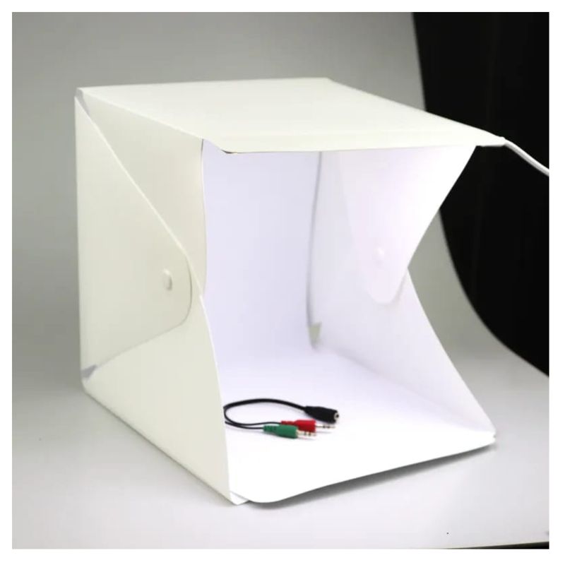 GENERICO - CAJA DE LUZ PORTATIL ESTUDIO FOTOGRAFICO ARMABLE 40CM
