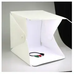 GENERICO - CAJA DE LUZ PORTATIL ESTUDIO FOTOGRAFICO ARMABLE 40CM