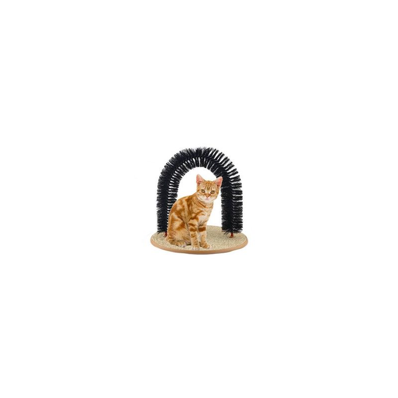 GENERICO - Arco Rascador Para Gatos Cerdas Plasticas Purrfect Arch