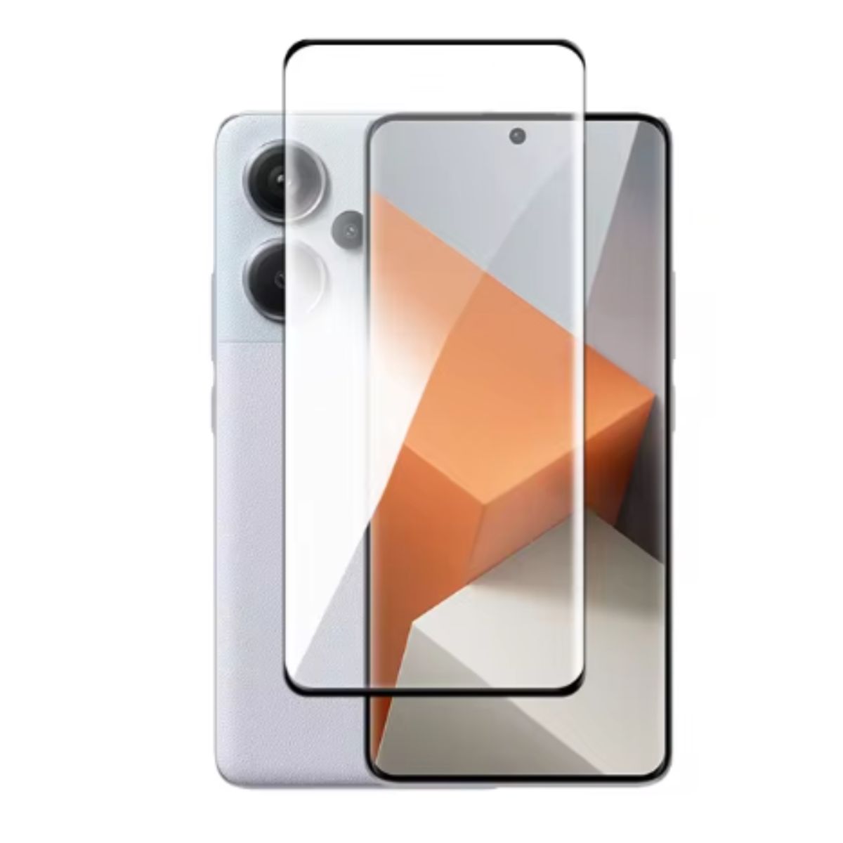 GENERICO - Lámina Completa Vidrio Curvo Para Xiaomi Redmi Note 13 Pro+