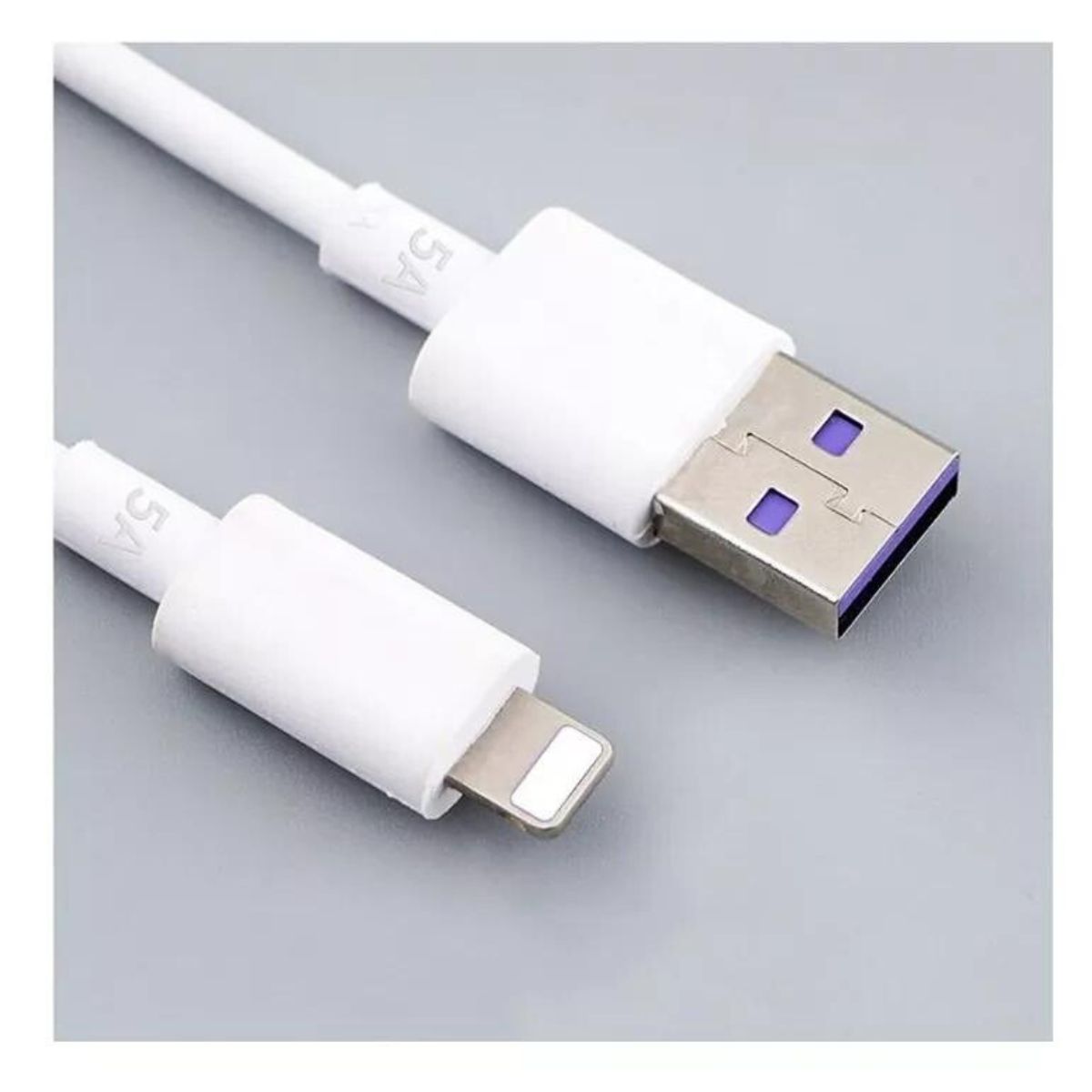 GENERICO - Cable usb 5A 1m Compatible Con iPhone