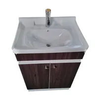 Vanitorio Mdf 60x47cm Con Loza N + Grifería