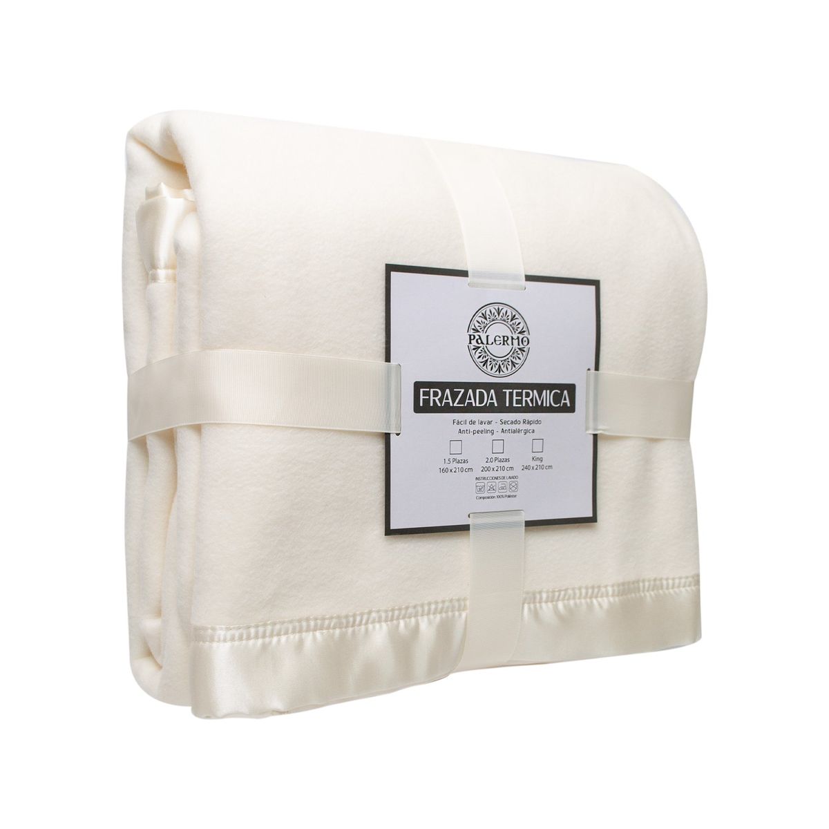 PALERMO - Frazada De Polar 2 Plazas