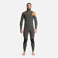 Traje de Surf Hombre Queule 4:3 Gris Grafito
