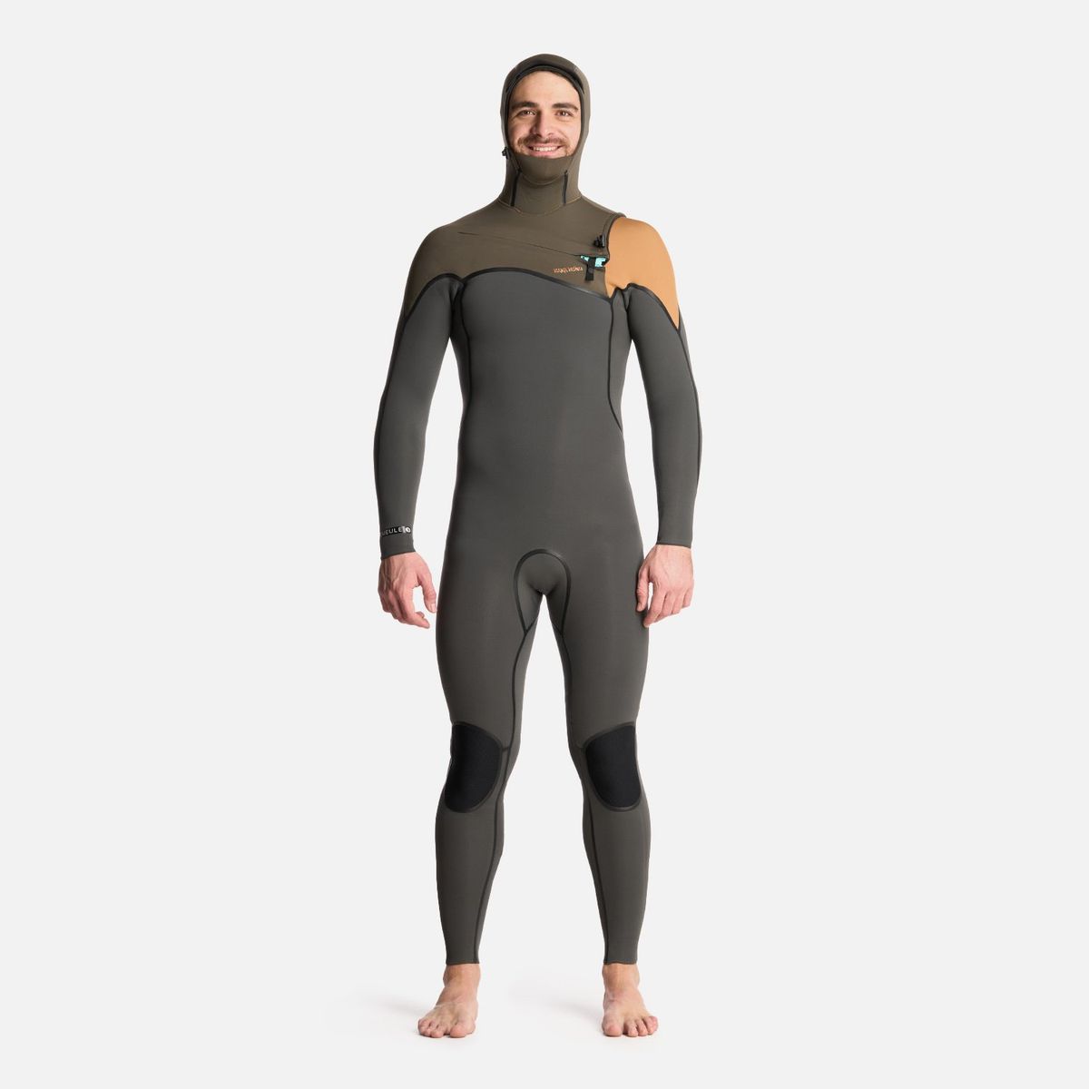 HAKA HONU - Traje de Surf Hombre Queule 4:3 Gris Grafito Haka Honu