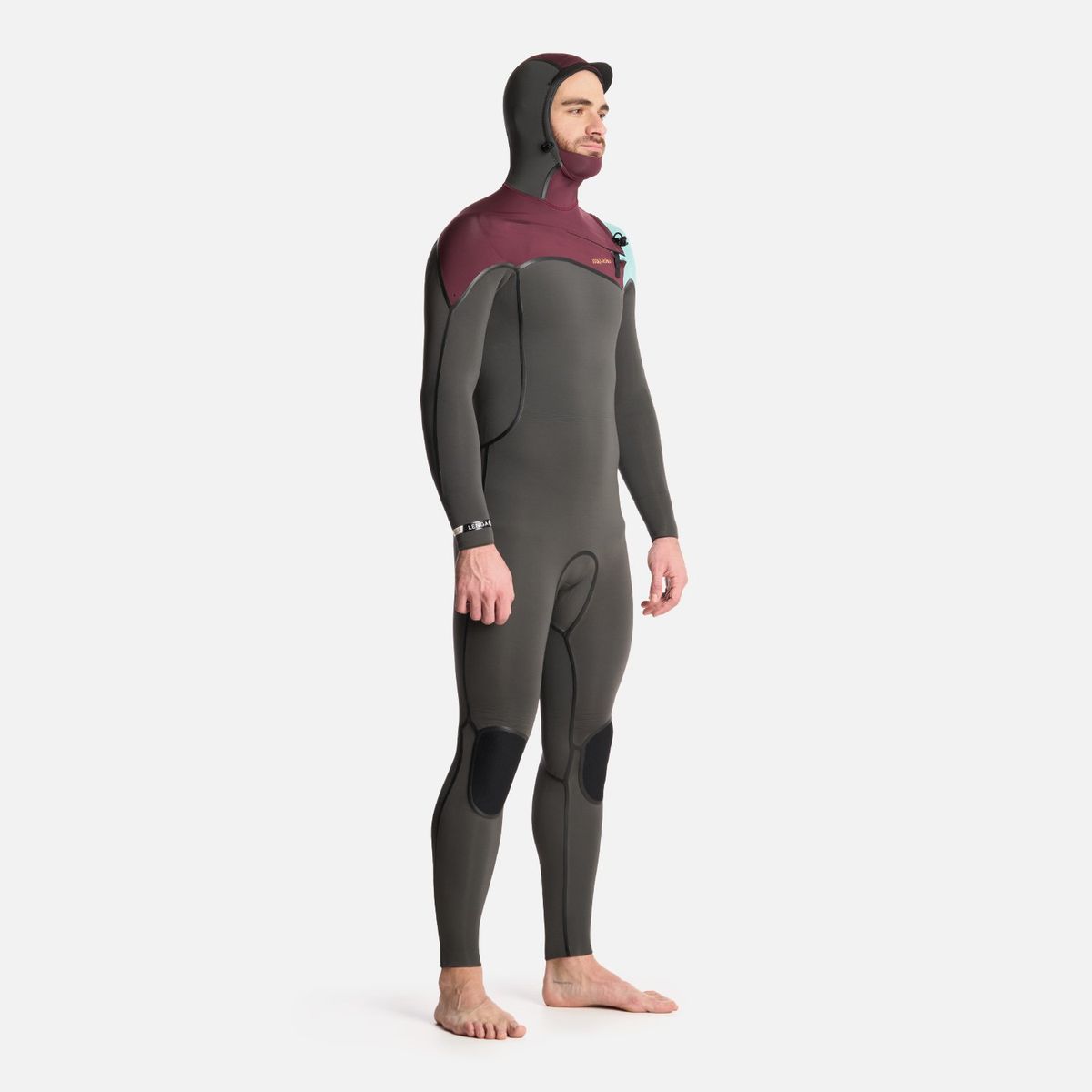 HAKA HONU - Traje de Surf Hombre Lenga 6:5:4 Gris Grafito Haka Honu