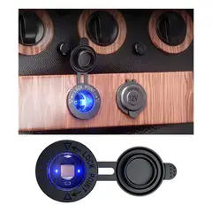 GENERICO - Enchufe Encendedor Toma Corriente 12v 24v Luz Led Auto Moto