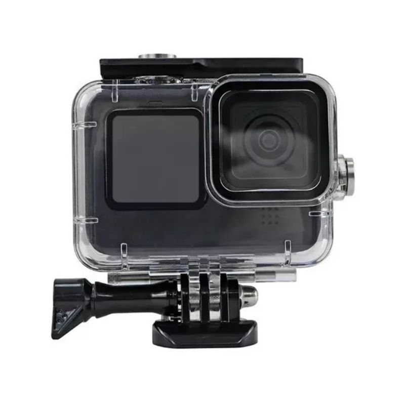 GENERICO - Carcasa Funda Sumergible 60m Para Gopro Hero 9 10 11 12