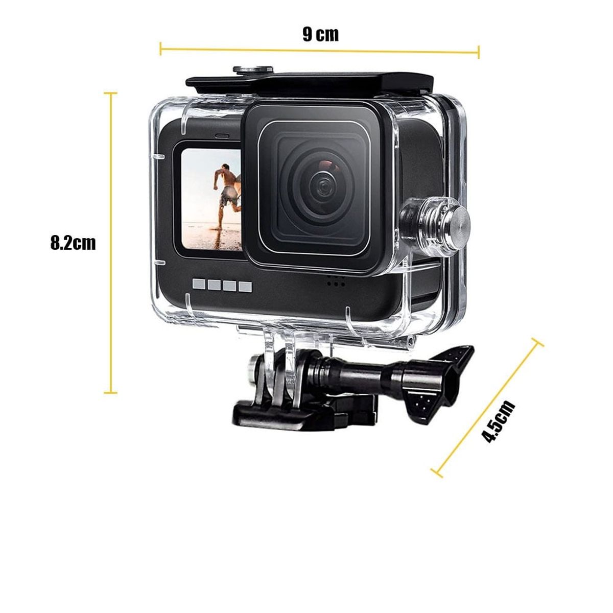 ZG STORE - Carcasa Funda Sumergible 60m Para Gopro Hero 9 10 11 12 13