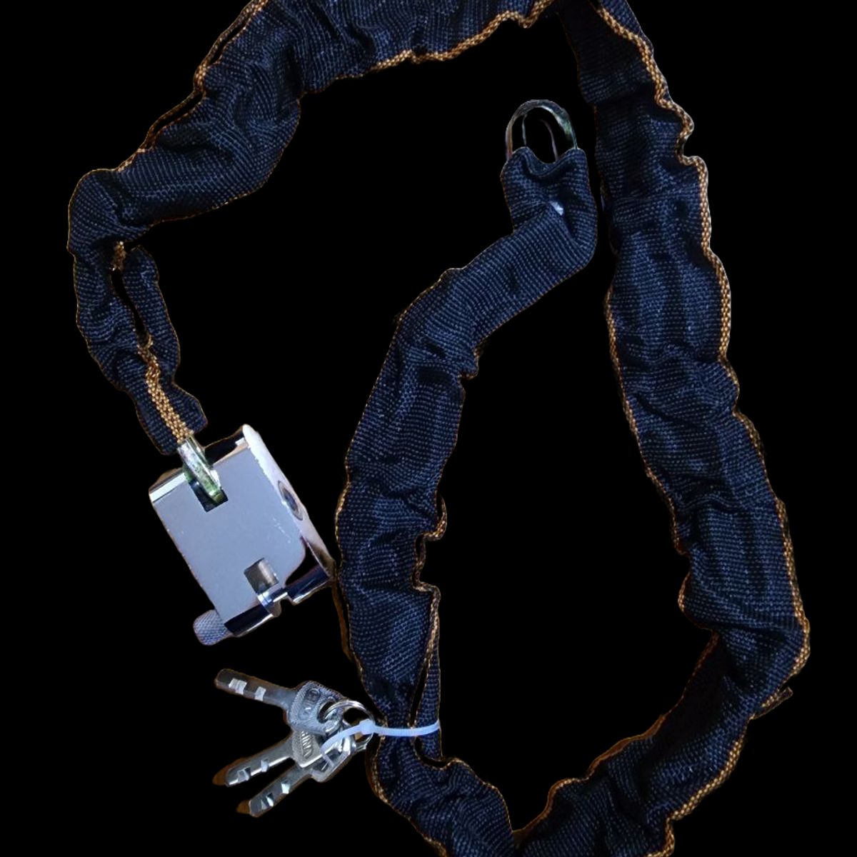 GENERICO - Candado Cadena De Seguridad Para Motos Bicicleta 100cm