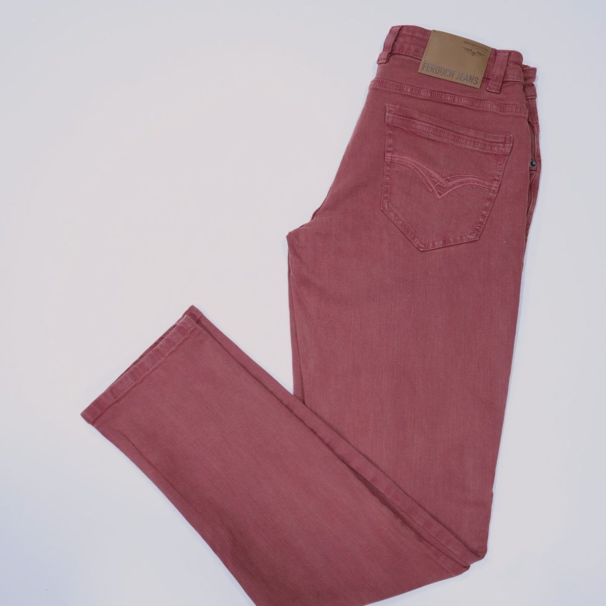 FEROUCH - Jeans Colorado Fj Rojo Ferouch