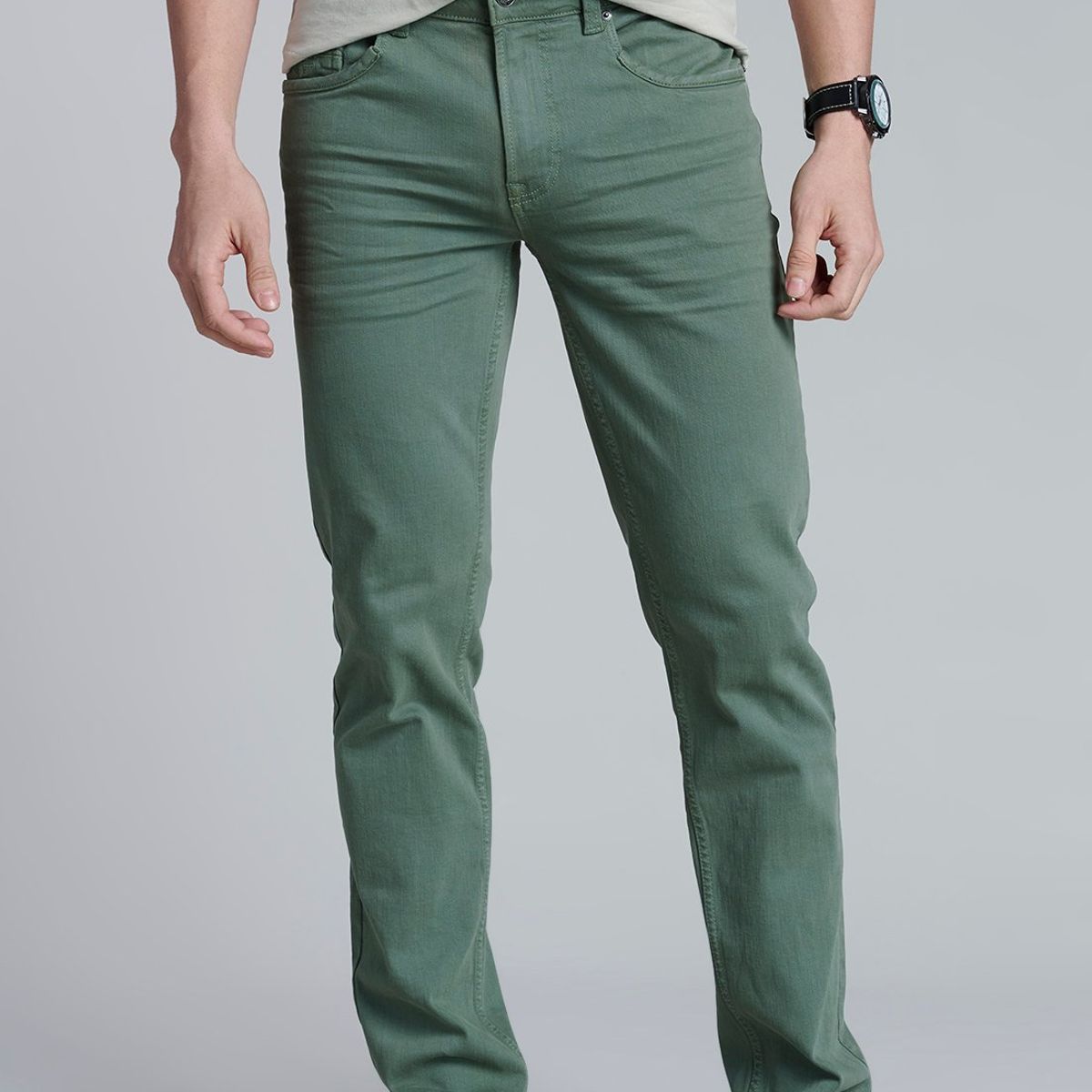 FEROUCH - Jeans Colorado Fj Verde Ferouch