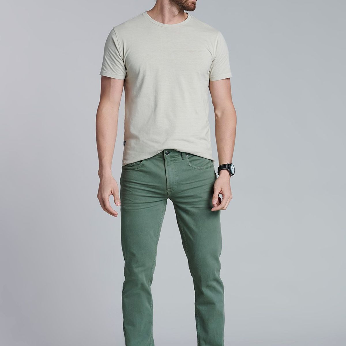FEROUCH - Jeans Colorado Fj Verde Ferouch