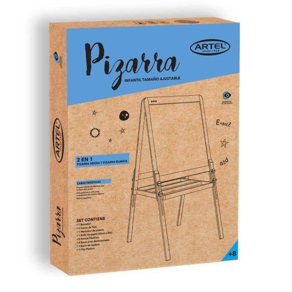 ARTEL - Pizarra Atril Infantil Artel