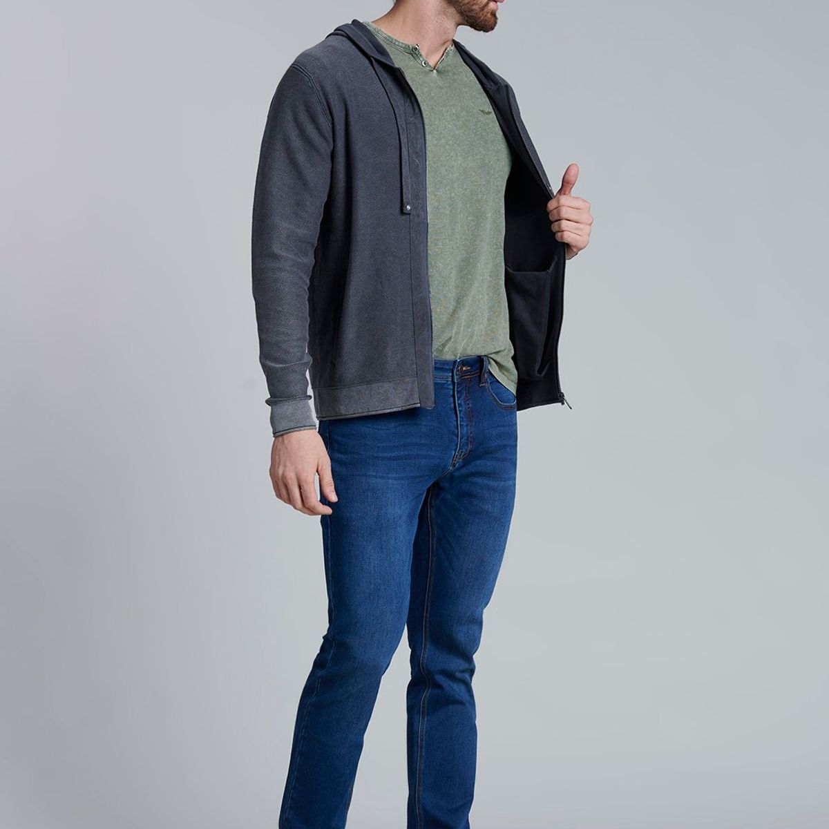 FEROUCH - Sweater Beaumont Fj Gris Ferouch