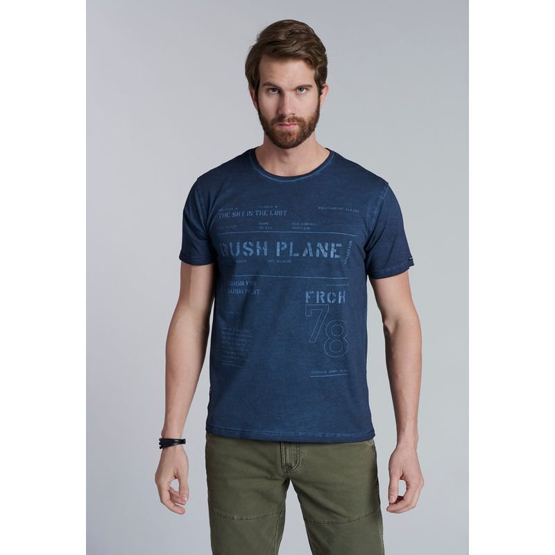 FEROUCH - Polera Seattle Azul Ferouch